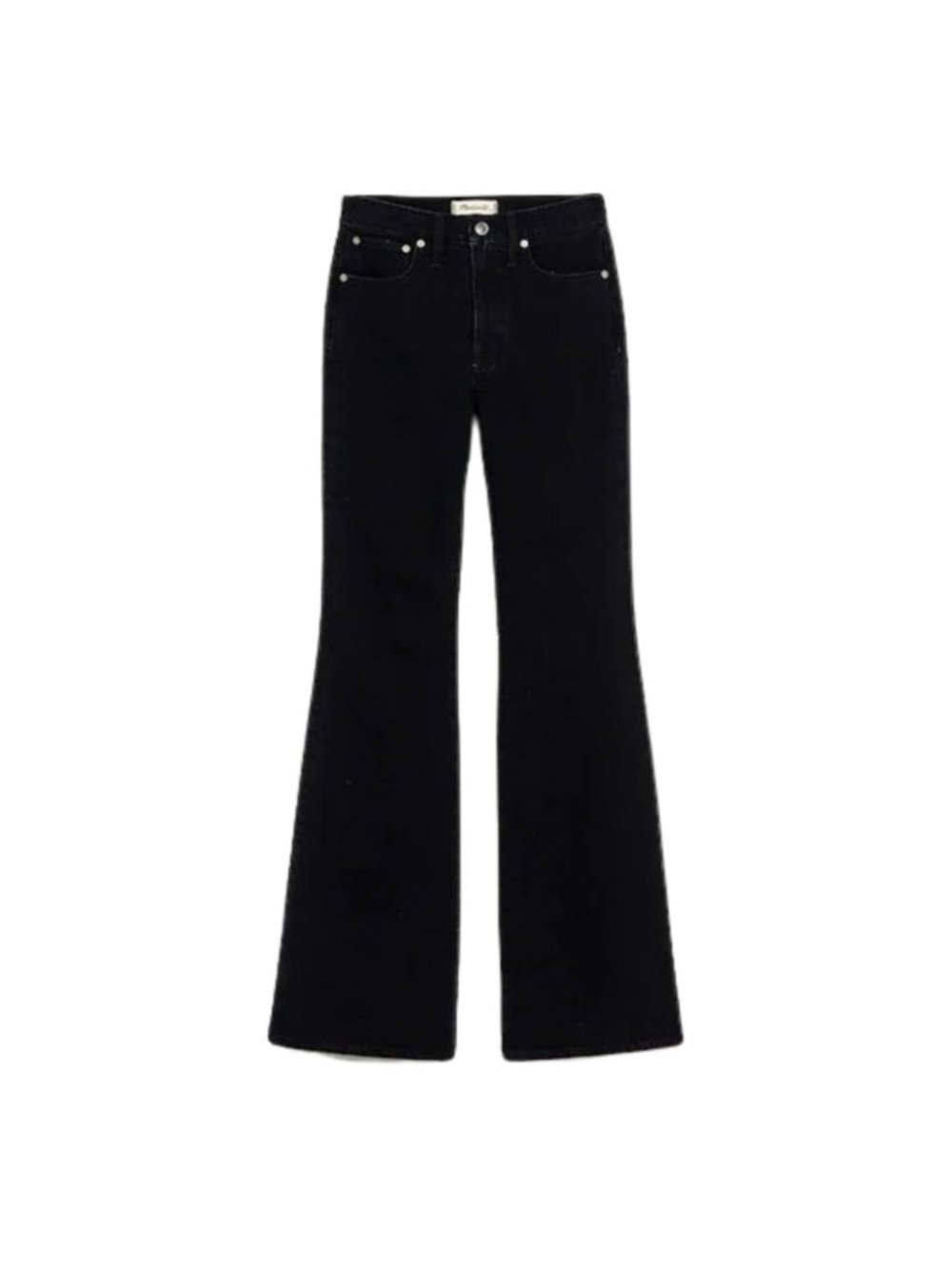 Madewell Black The Perfect Vintage Flare Jean in Sherborn Wash Size 32 Like New